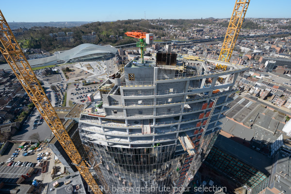 tour des finances à Liège